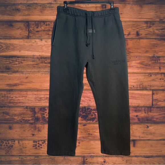 Essentials Fear of God Black Sweatpants Men's Small - Picture 1 of 8